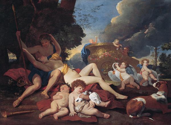 Nicolas Poussin Venus and Adonis